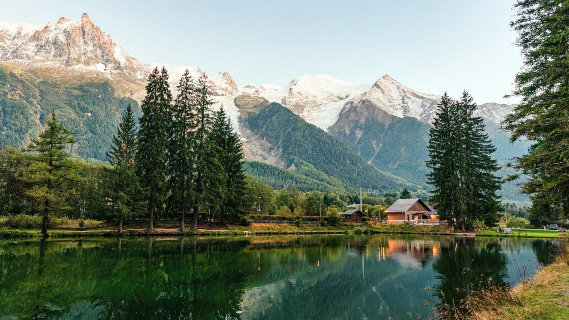 شقة Batiment F - A Chamonix Mont Blanc Panorama المظهر الخارجي الصورة